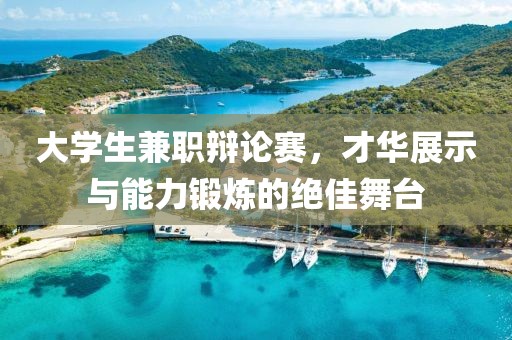 大学生兼职辩论赛，才华展示与能力锻炼的绝佳舞台