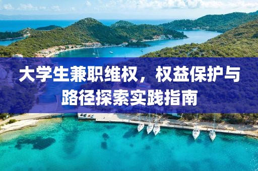 大学生兼职维权，权益保护与路径探索实践指南