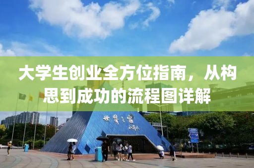 大学生创业全方位指南，从构思到成功的流程图详解