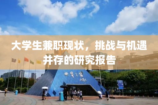 大学生兼职现状，挑战与机遇并存的研究报告